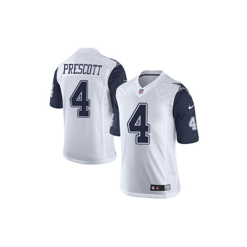 Cheap Dak Prescott Cowboys Jersey From China Color Rush Limited #4