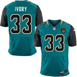 Cheap Chris Ivory Jaguars Jersey From China Green Elite #33