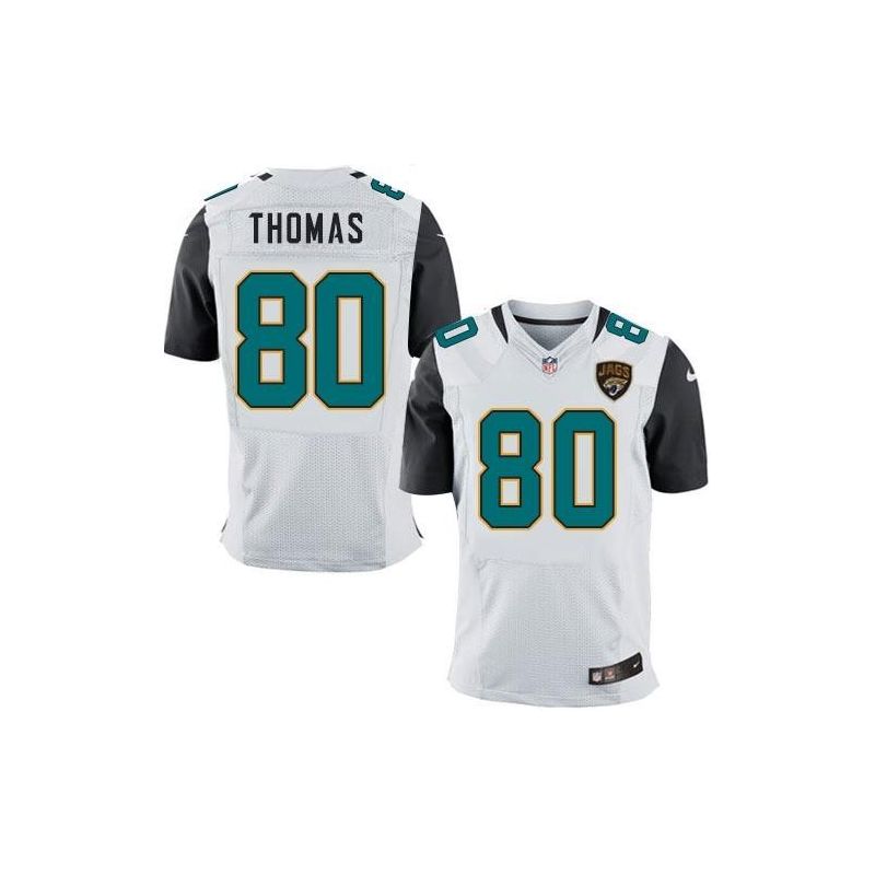 Cheap Julius Thomas Jaguars Jersey From China White Elite #80