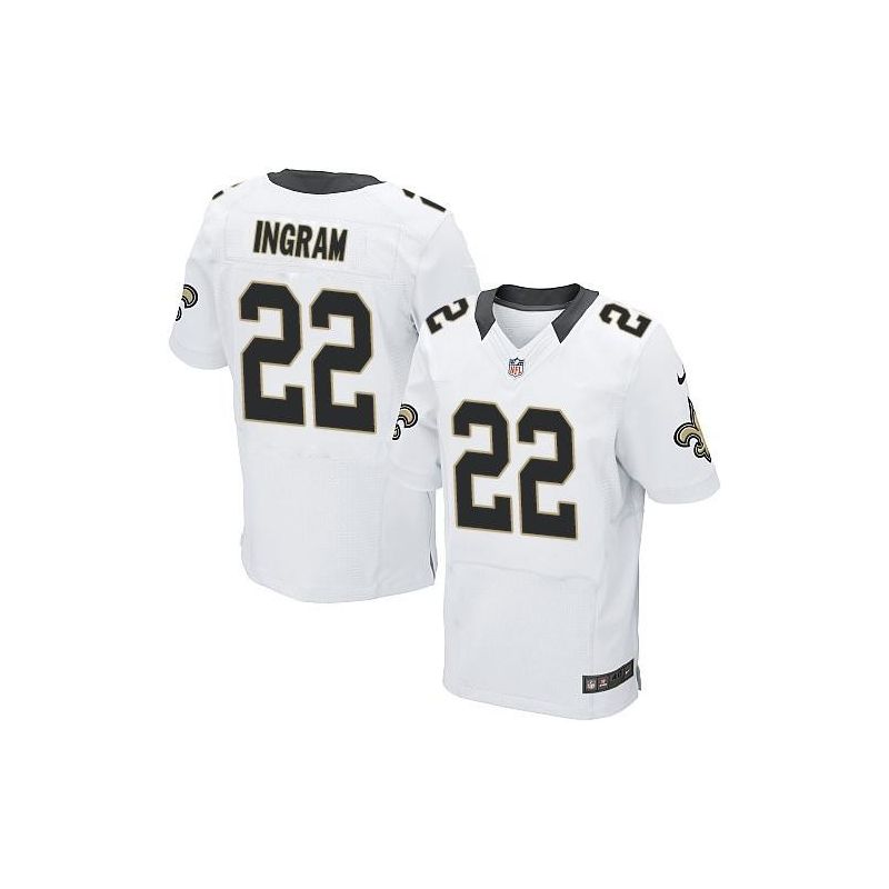 Cheap Mark Ingram Saints Jersey From China White Elite #22