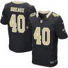 Cheap Delvin Breaux Saints Jersey From China Black Elite #40