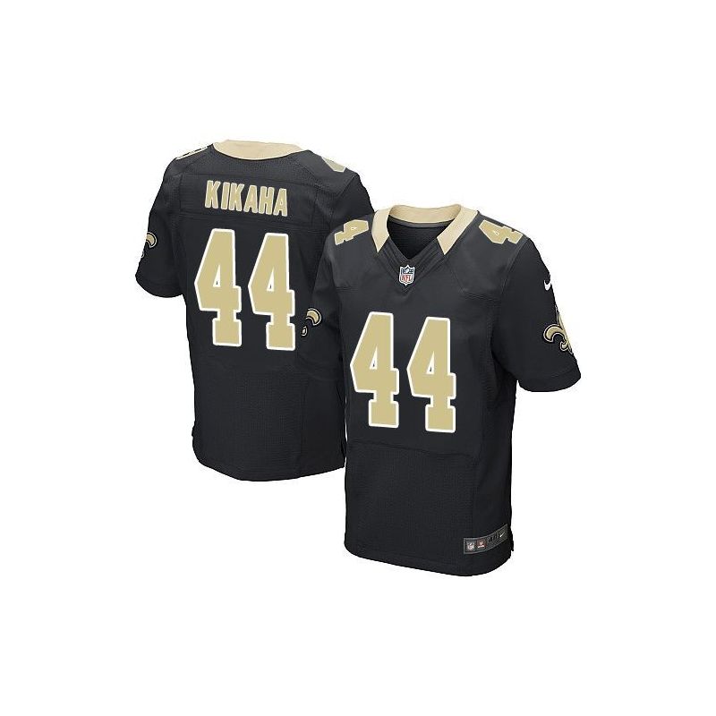 Cheap Hauoli Kikaha Saints Jersey From China Black Elite #44