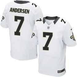 Cheap Morten Andersen Saints Jersey From China White Elite #7