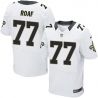 Cheap Willie Roaf Saints Jersey From China White Elite #77