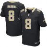 Cheap Archie Manning Saints Jersey From China Black Elite #8