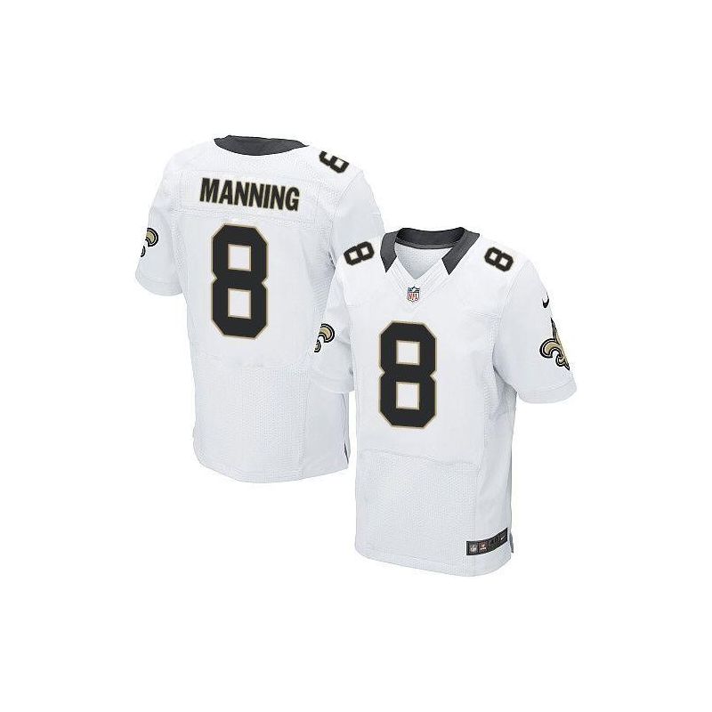 Cheap Archie Manning Saints Jersey From China White Elite #8