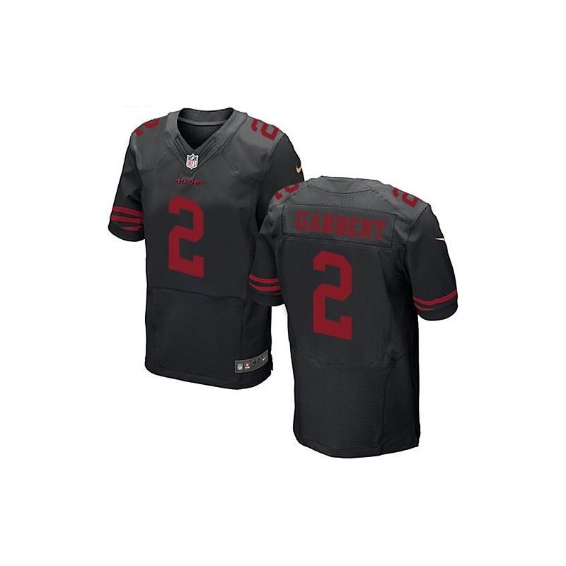 Cheap Blaine Gabbert 49ers Jersey From China Black Elite #2