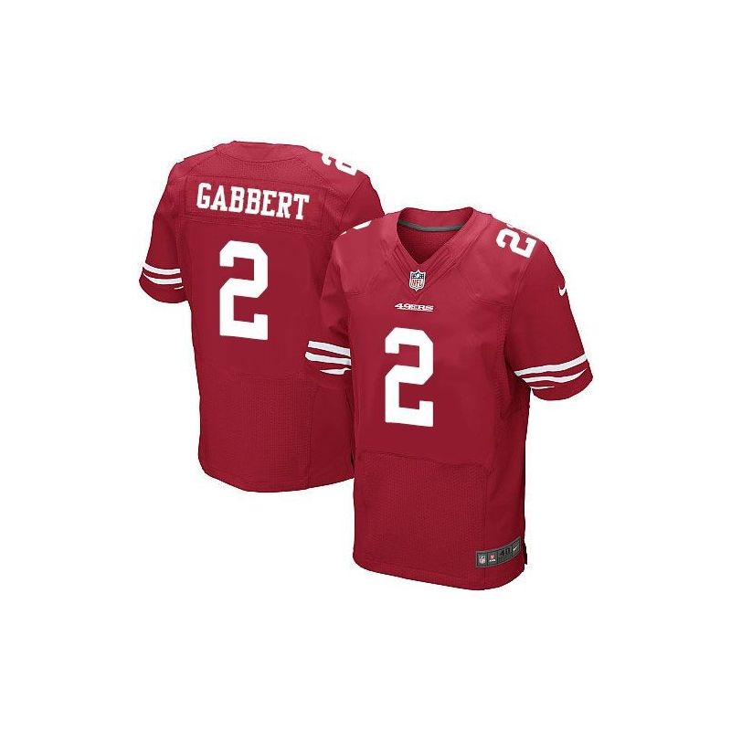 Cheap Blaine Gabbert 49ers Jersey From China Red Elite #2