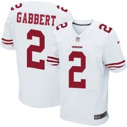 Cheap Blaine Gabbert 49ers Jersey From China White Elite #2