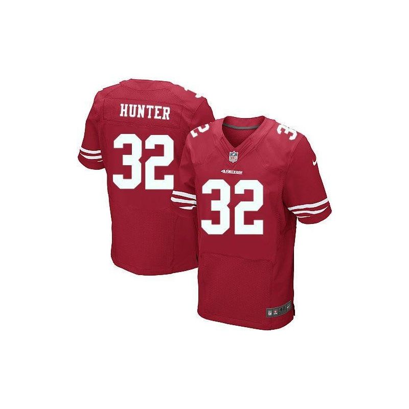 Cheap Kendall Hunter 49ers Jersey From China Red Elite #32