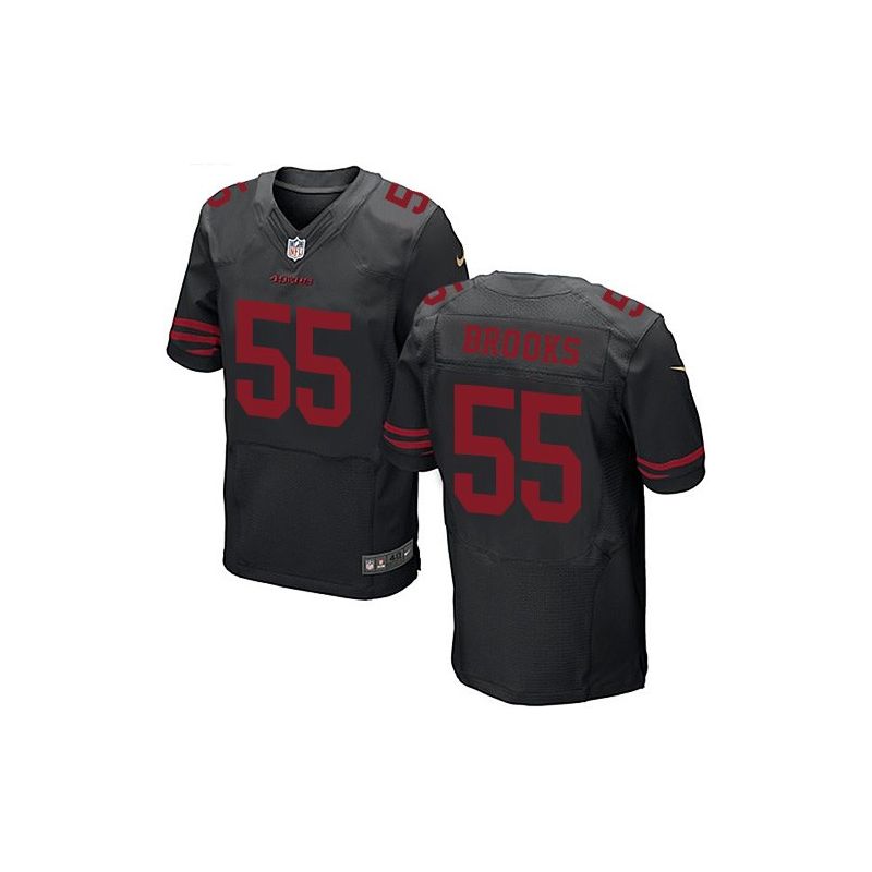 Cheap Ahmad Brooks 49ers Jersey From China Black Elite #55