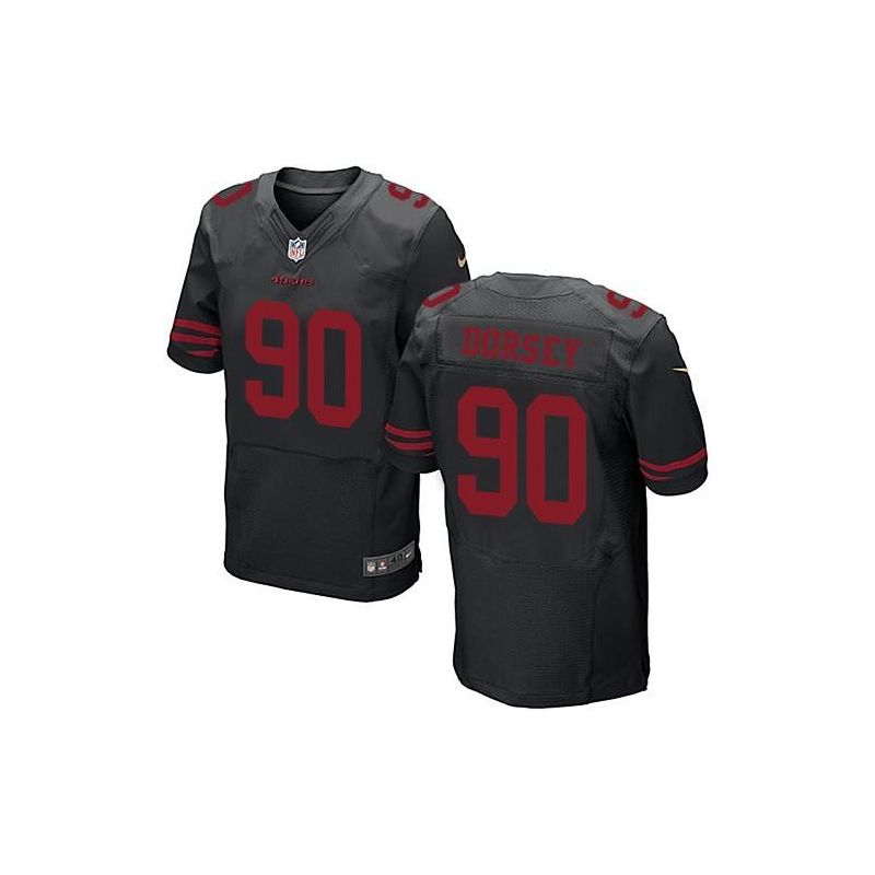 Cheap Glenn Dorsey 49ers Jersey From China Black Elite #90