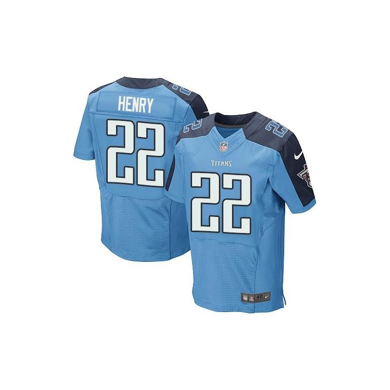 Cheap Derrick Henry Titans Jersey From China Light Blue Elite #22