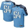 Cheap Avery Williamson Titans Jersey From China Light Blue Elite #54