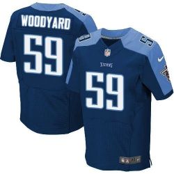 Cheap Wesley Woodyard Titans Jersey From China Navy Elite #59