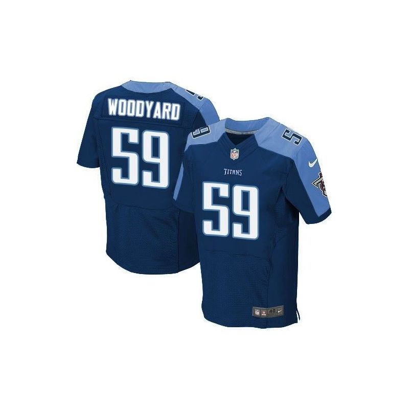 Cheap Wesley Woodyard Titans Jersey From China Navy Elite #59