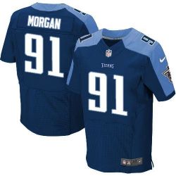 Cheap Derrick Morgan Titans Jersey From China Navy Elite #91