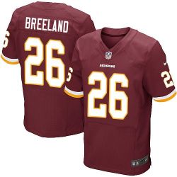 Cheap Bashaud Breeland Redskins Jersey From China Burgundy Red Elite #26