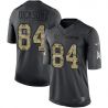 Cheap Ed Dickson Panthers Jersey From China 2016 Anthracite Salute To Service #84