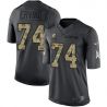 Cheap Cameron Erving Browns Jersey From China 2016 Anthracite Salute To Service #74