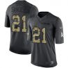 Cheap Deion Sanders Cowboys Jersey From China 2016 Anthracite Salute To Service #21