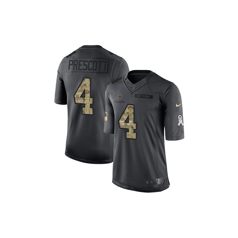 Cheap Dak Prescott Cowboys Jersey From China 2016 Anthracite Salute To Service #4 Cheap Dak Prescott Cowboys Jersey From China 2016 Anthracite Salute To Service #4