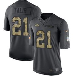 Cheap Aqib Talib Broncos Jersey From China 2016 Anthracite Salute To Service #21