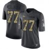 Cheap Karl Mecklenburg Broncos Jersey From China 2016 Anthracite Salute To Service #77