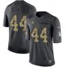 Cheap Matt Asiata Vikings Jersey From China 2016 Anthracite Salute To Service #44