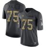 Cheap Matt Kalil Vikings Jersey From China 2016 Anthracite Salute To Service #75
