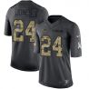 Cheap Cyrus Jones Patriots Jersey From China 2016 Anthracite Salute To Service #24