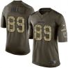 Cheap Josh Hill Saints Jersey From China Olive Salute To Service #89