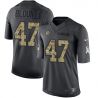 Cheap Mel Blount Steelers Jersey From China 2016 Anthracite Salute To Service #47