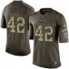 Cheap Ronnie Lott 49ers Jersey From China Olive Salute To Service #42