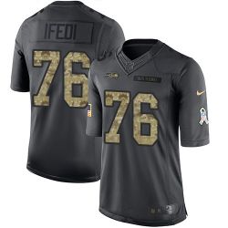 Cheap Germain Ifedi Seahawks Jersey From China 2016 Anthracite Salute To Service #76