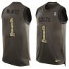 Cheap Pat Mcafee Colts Tank Top From China Olive Salute To Service #1