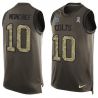 Cheap Donte Moncrief Colts Tank Top From China Olive Salute To Service #10