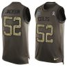Cheap DQwell Jackson Colts Tank Top From China Olive Salute To Service #52