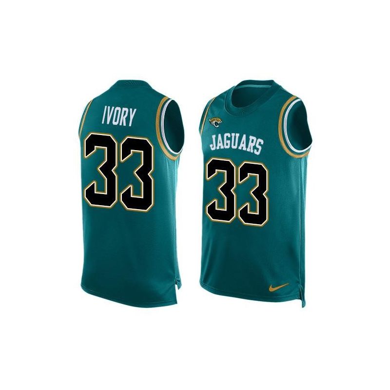 Cheap Chris Ivory Jaguars Tank Top From China #33