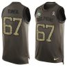 Cheap Laremy Tunsil Dolphins Tank Top From China Olive Salute To Service #67