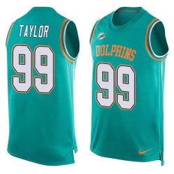 Cheap Jason Taylor Dolphins Tank Top From China #99