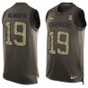 Cheap Lance Alworth Chargers Tank Top From China Olive Salute To Service #19