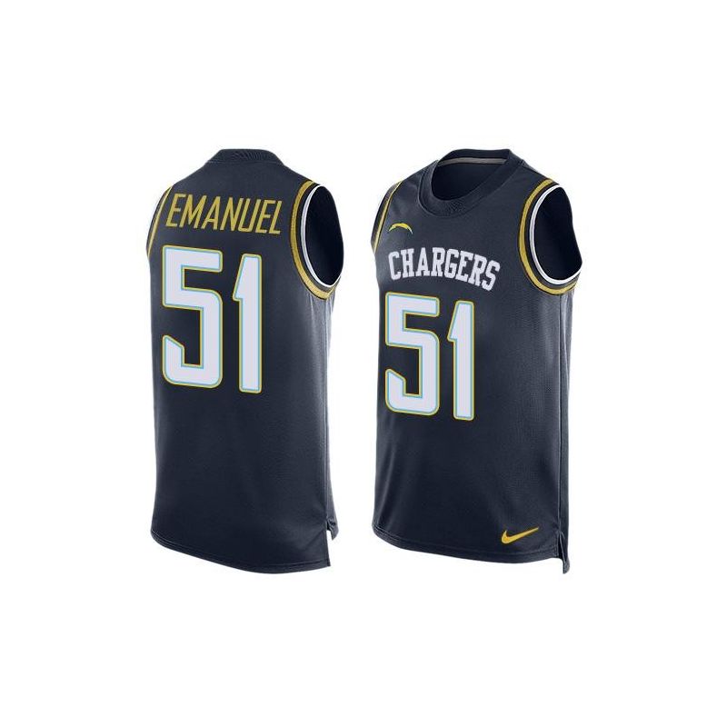 Cheap Kyle Emanuel Chargers Tank Top From China #51