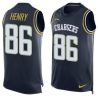 Cheap Hunter Henry Chargers Tank Top From China #86