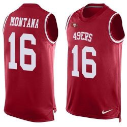 Cheap Joe Montana 49ers Tank Top From China #16