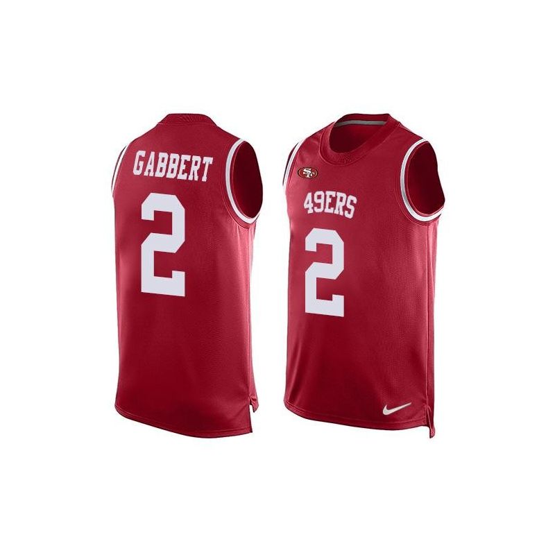 Cheap Blaine Gabbert 49ers Tank Top From China #2