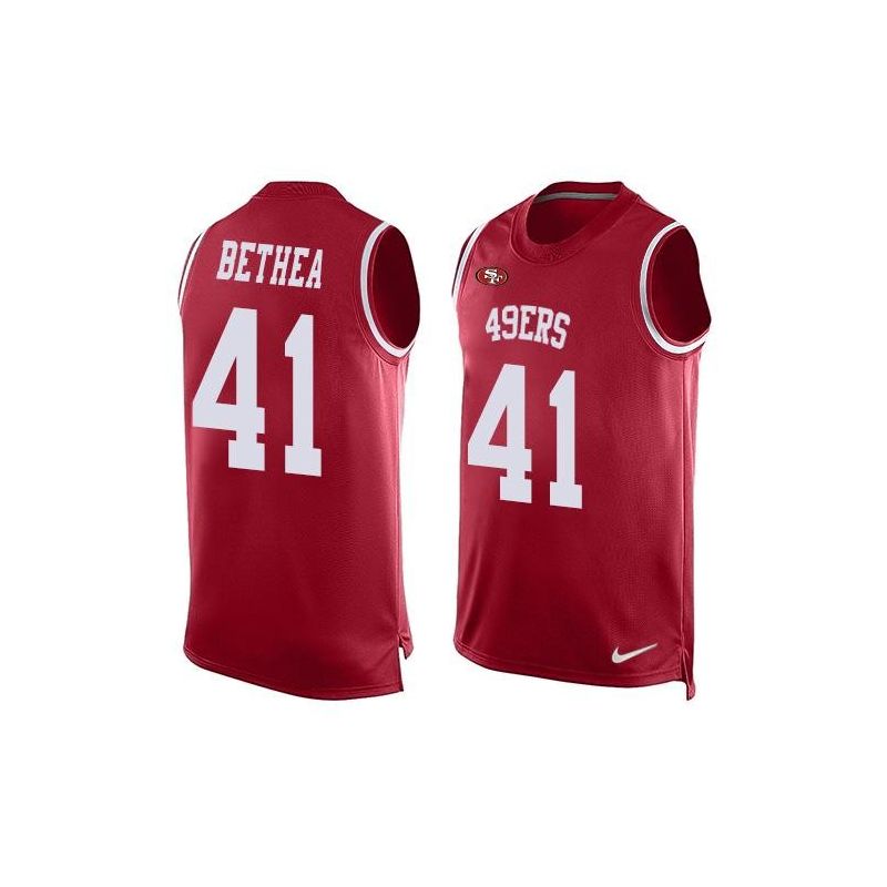 Cheap Antoine Bethea 49ers Tank Top From China #41