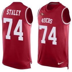 Cheap Joe Staley 49ers Tank Top From China #74