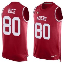 Cheap Jerry Rice 49ers Tank Top From China #80