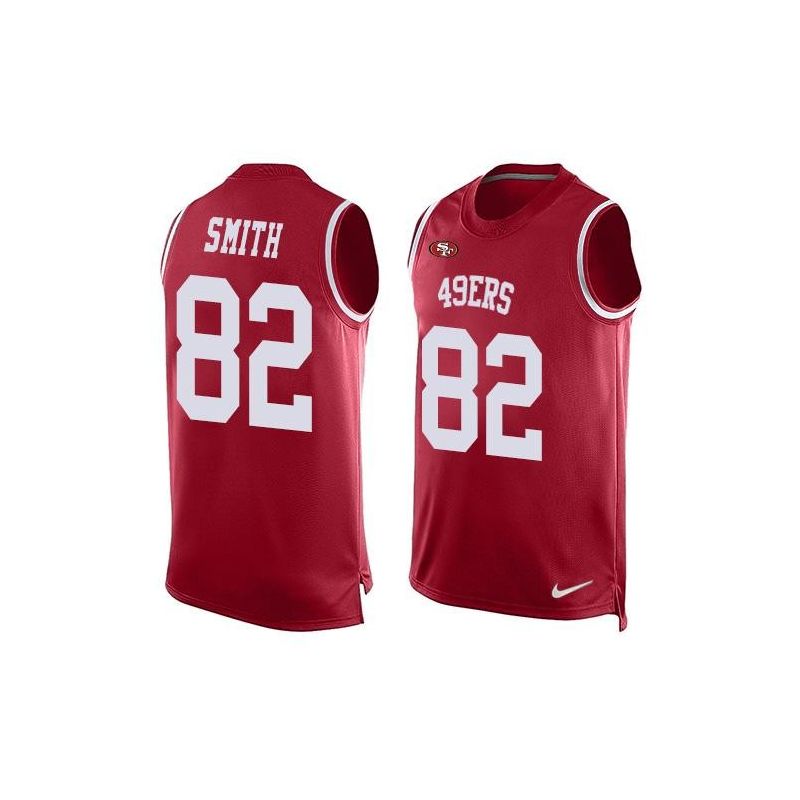 Cheap Torrey Smith 49ers Tank Top From China #82